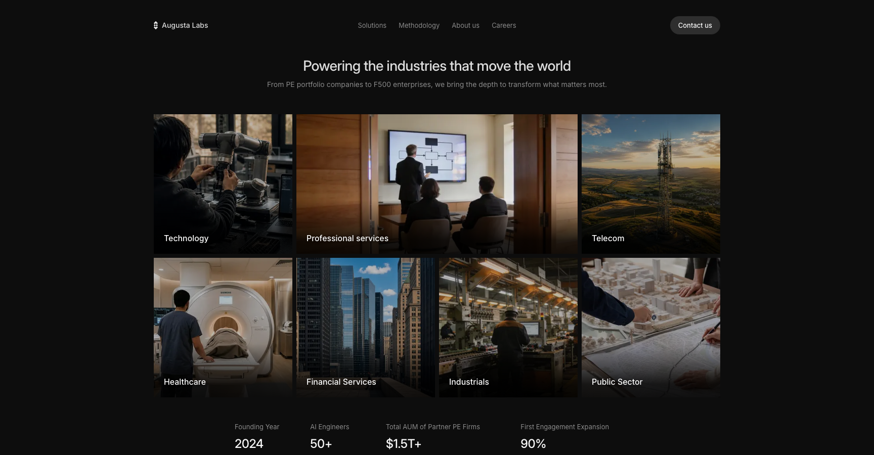 Industries that move the world desktop screen